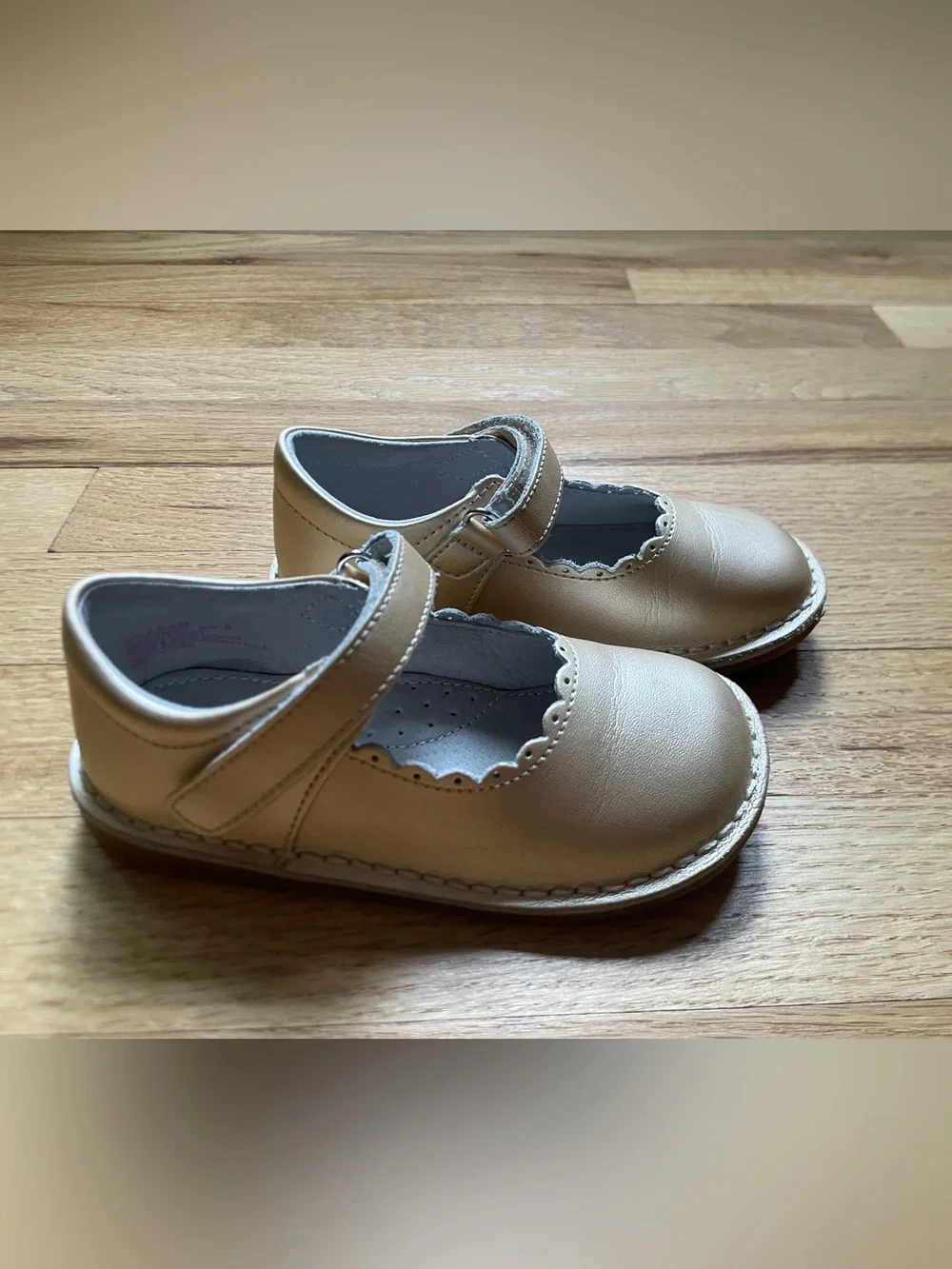 EUC Gold Lamour Mary Janes - 9
